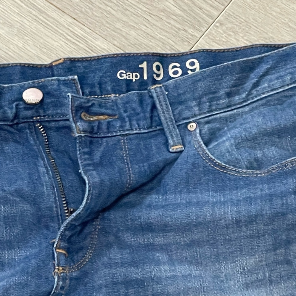 Gap Women's Blue Denim Skirt 31R - Picture 4 of 10